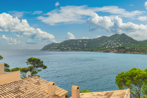 Mediterran sea views from the balcony