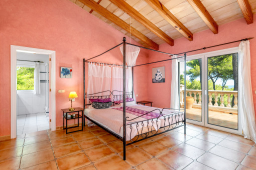 One of 5 bedrooms