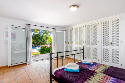 One of 5 bedrooms