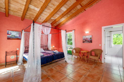 One of 5 bedrooms