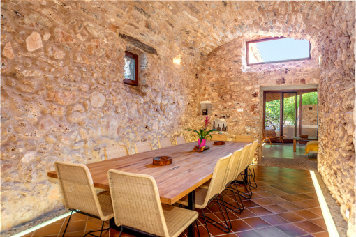 Beautiful dining area
