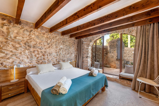 One of 4 bedrooms