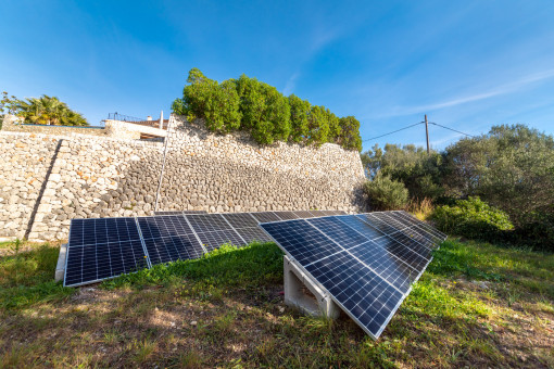 Solar energy on the plot