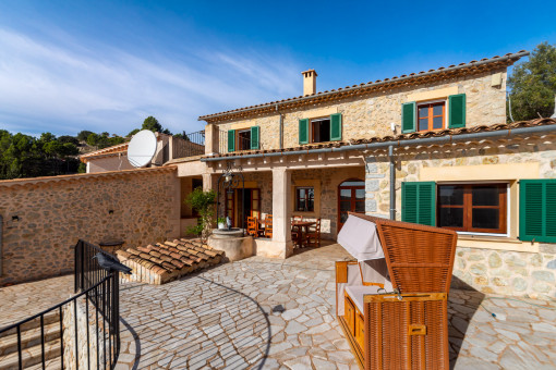 Mallorcan architecture embedded in the landscape