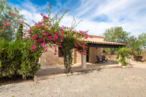 Covered terrace