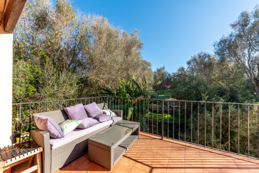 Sunny balcony