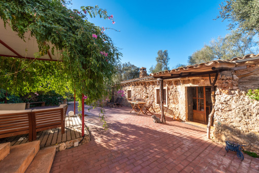 Idyllic terrace