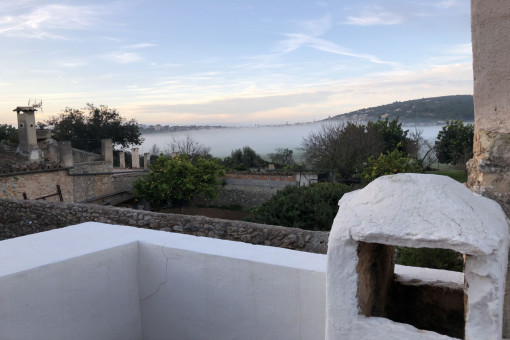 Spacious roof terrace