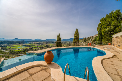 Pool with amazing views
