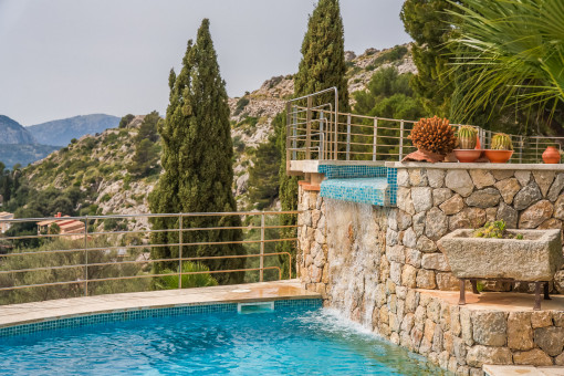 Pool area