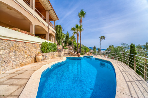 Pool area