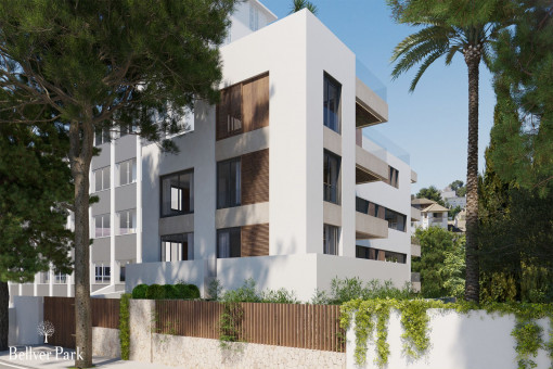 New construction apartment on the second floor in a beautiful complex in Son Armadams