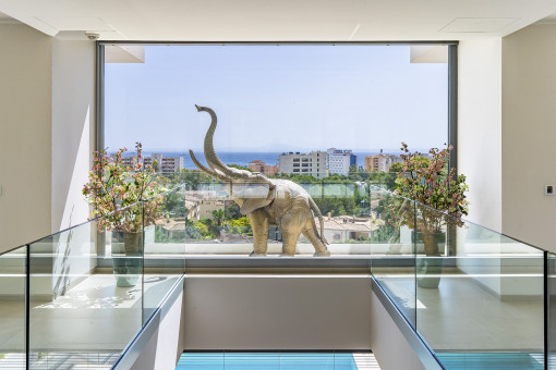 View from main floor