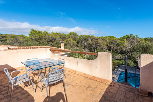 Roof terrace