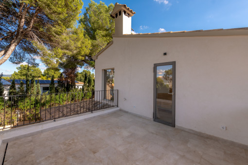Terrace off the master bedroom