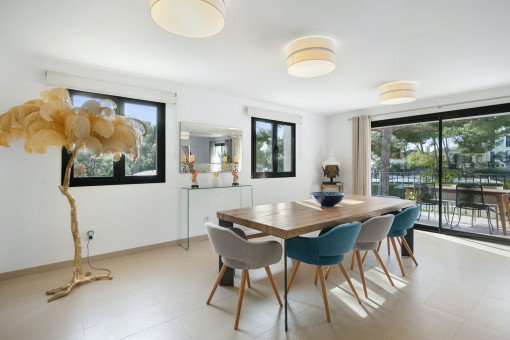 Beautiful dining area