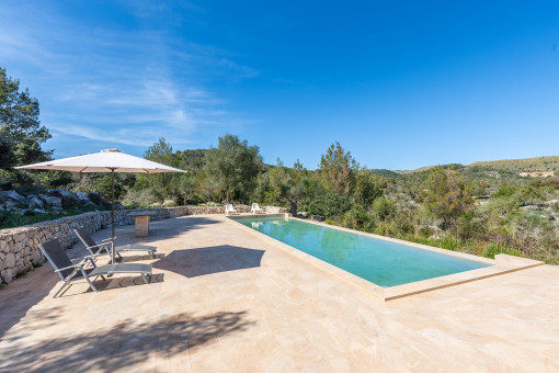 Pool area