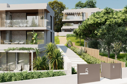 A fantastic new build ground floor flat in Porto Petro