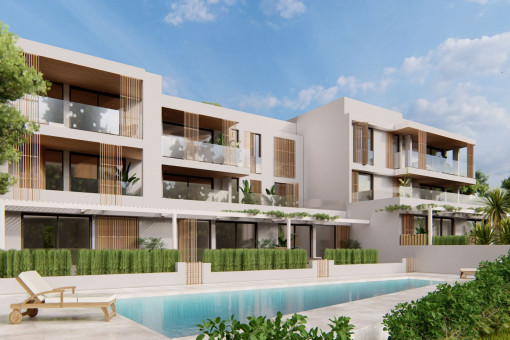 A fantastic new build ground floor flat in Porto Petro