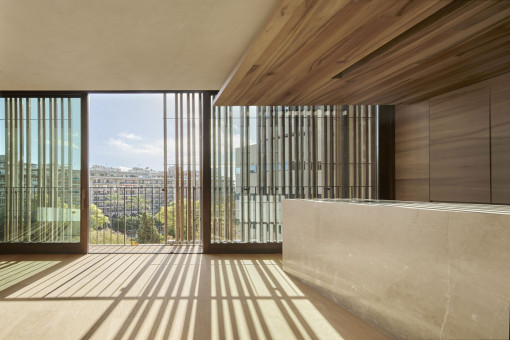 Dining area with a view