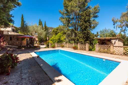 Beautiful pool area