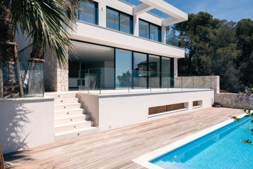 Modern new built villa with panoramic views in Portals Nous