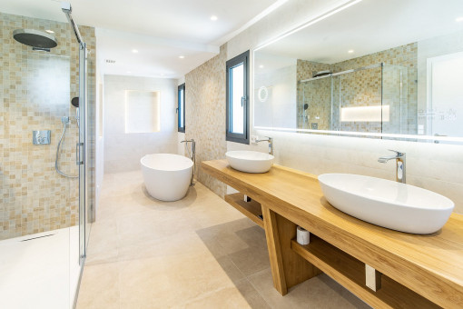 Modern bathrooms