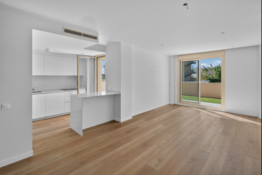 Dining and kitchen area
