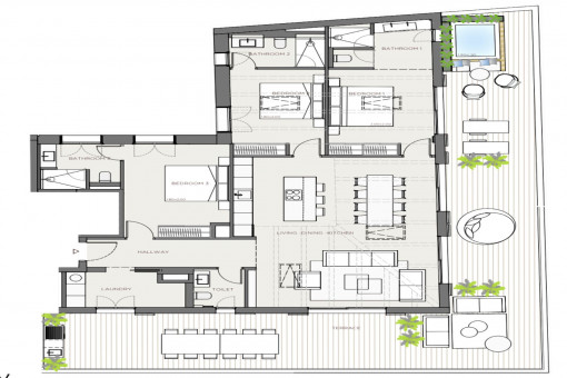 Apartment plan