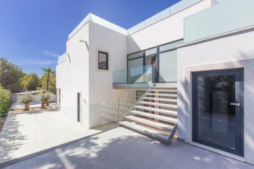 Exterior view of the villa