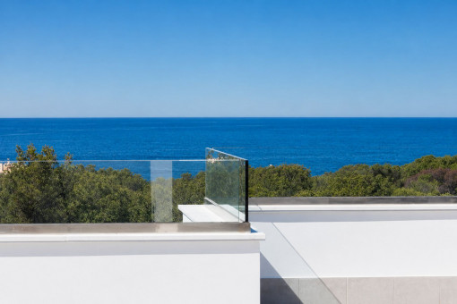 Sea view from the balcony