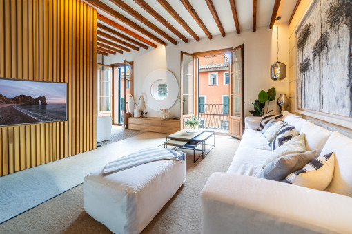 Light-filled living room