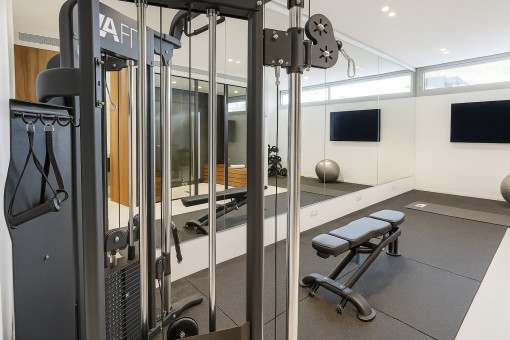 Gym on the ground floor