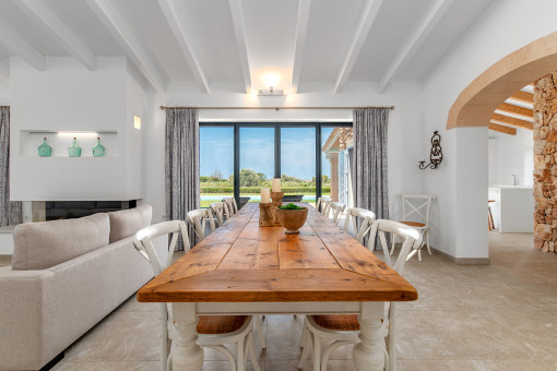 Dining area