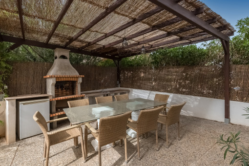 BBQ area