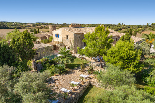 Finca property with mediterranean garden