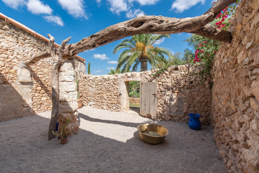 Traditional patio 