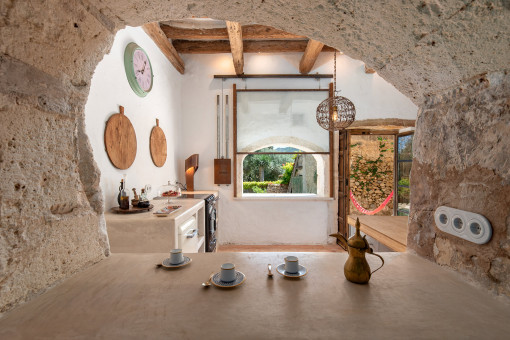 Kitchen with traditional details