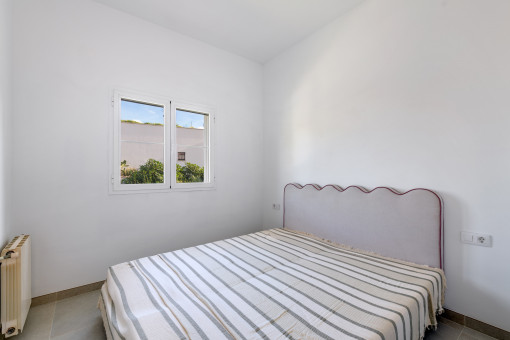 One of the five bedrooms