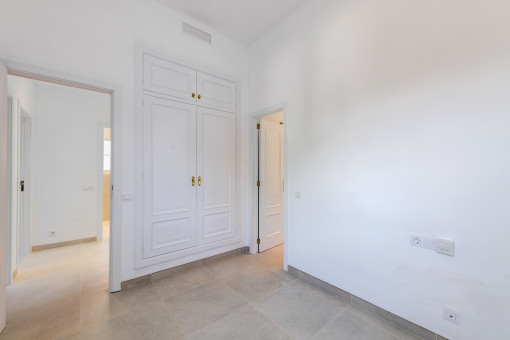 One of the five bedrooms