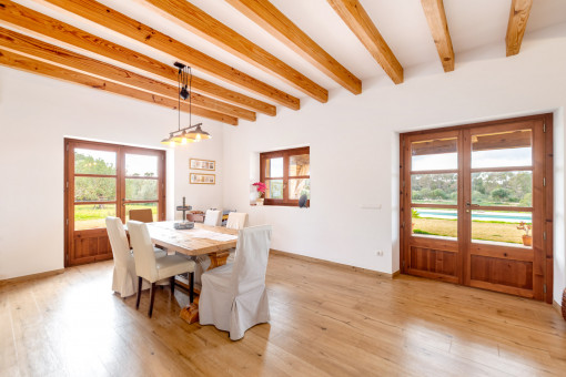 Dining area