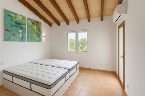 Master bedroom on the upper floor