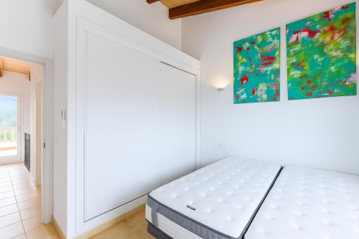Master bedroom on the upper floor