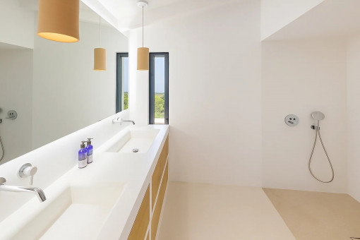 Bathroom of the guest house