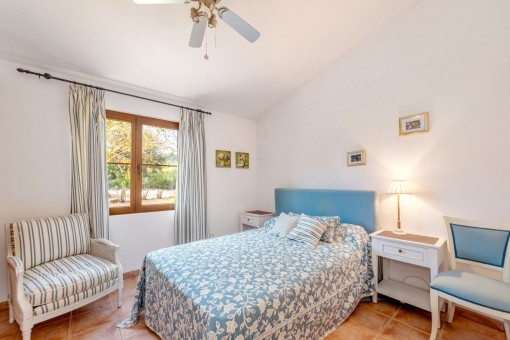 Bedroom in left wing