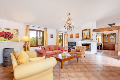 Spacious living area