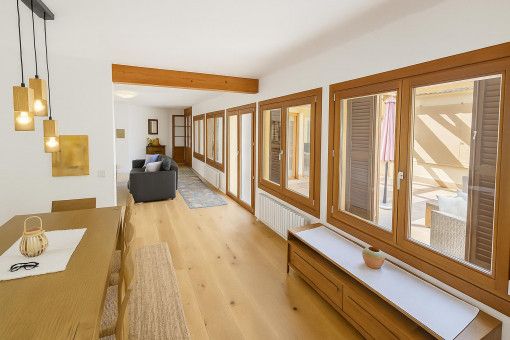 Dinig and living area