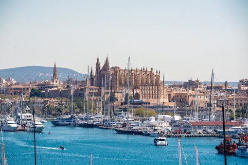 View to cathedral