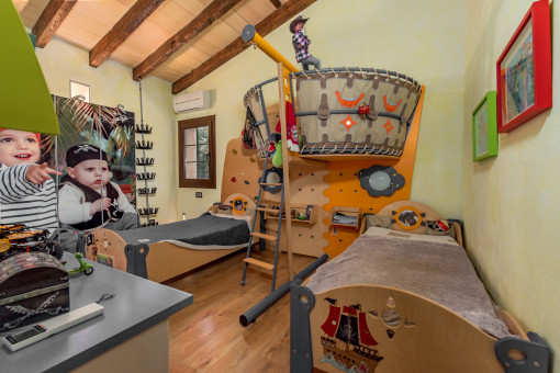 Fourth bedroom with individual charm