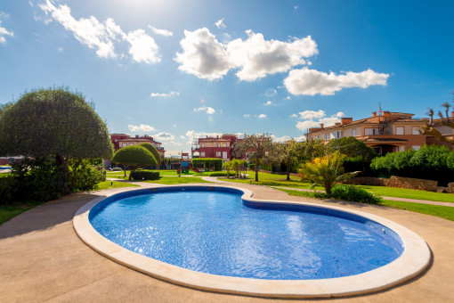 Pool area